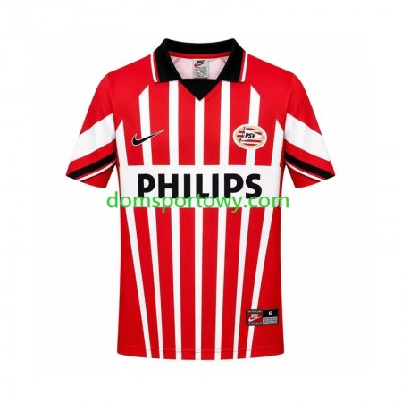Koszulka PSV Eindhoven Retro Domowe Koszulki Piłkarskie 1997 Krótki Rękaw